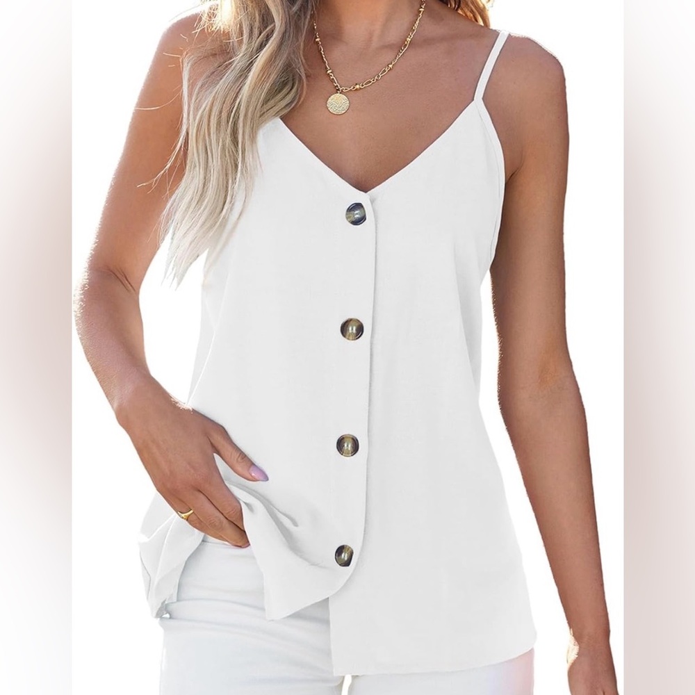 BLENCOT Flowy Beach Tank Top